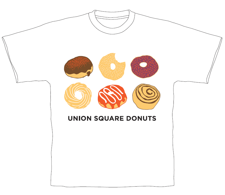 Kids donut shirt shop